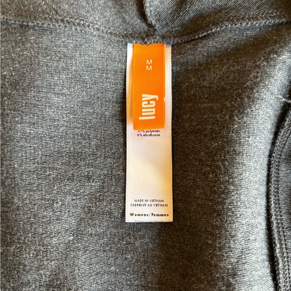 LUCY The Studio Flow wrap drape front jacket M - Picture 6 of 6